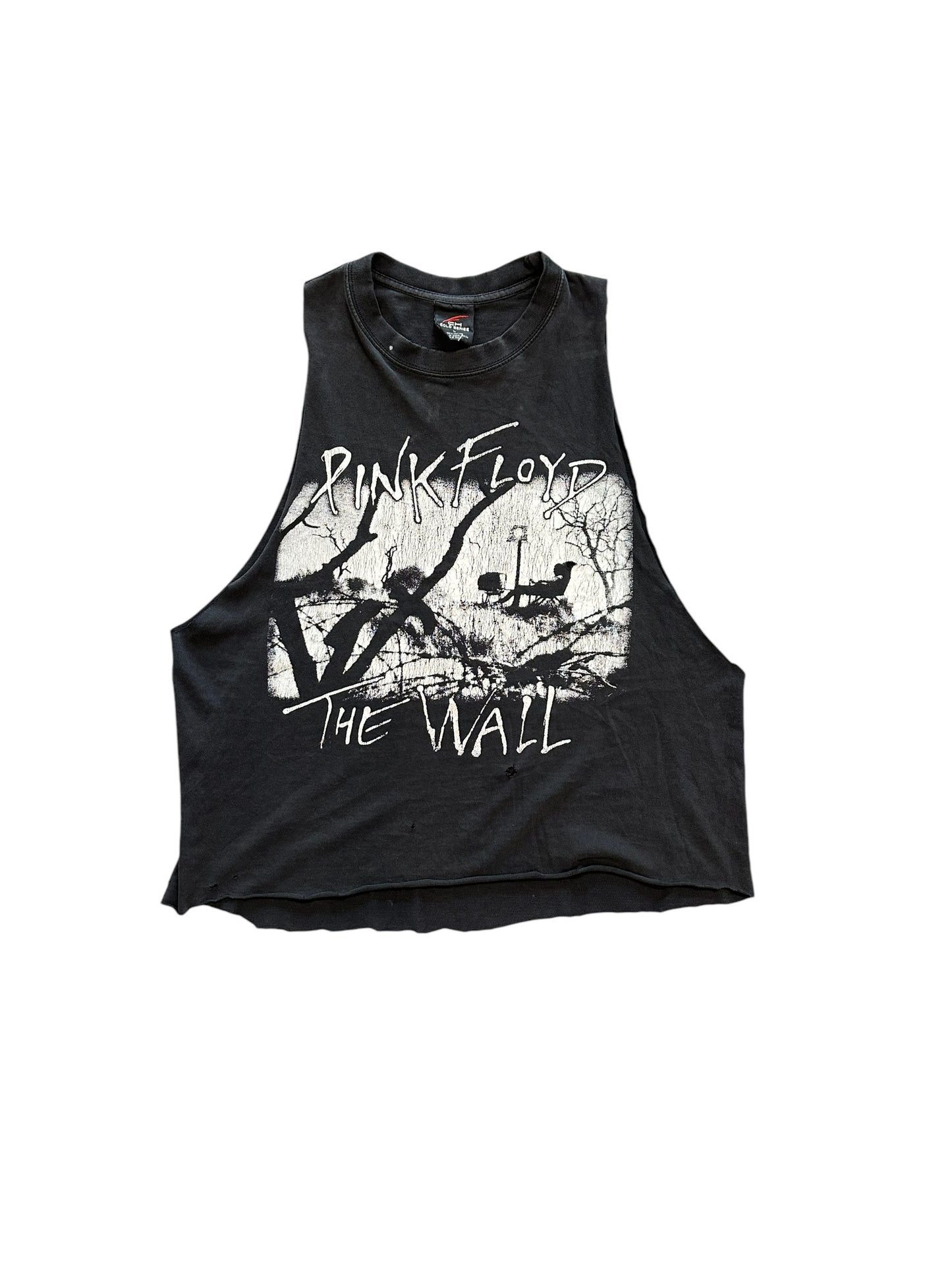 Vintage Pink Floyd The Wall Cut Off Tee