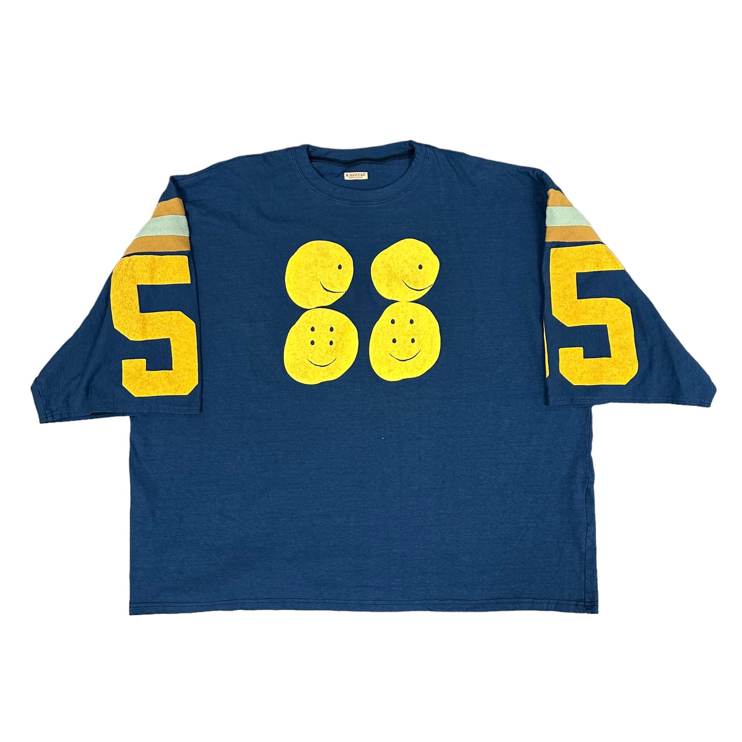 Navy Kapital 55 Football Tee