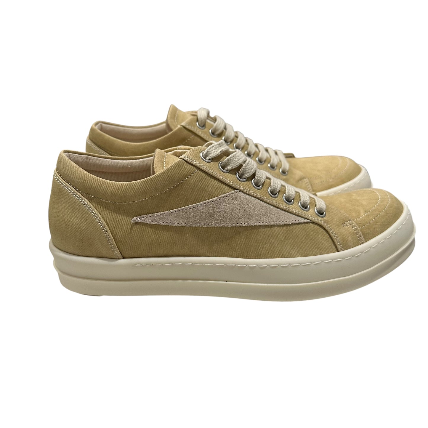 NEW Rick Owens Vintage Sneaker “Parchment”