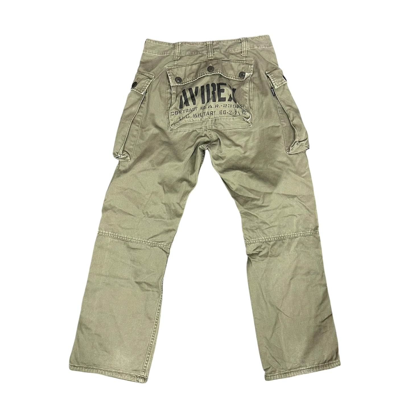 Avirex Green Cargos