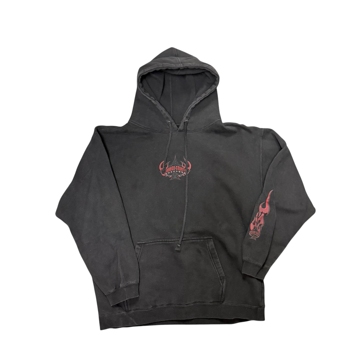 Vintage Black Orange County Choppers Hoodie