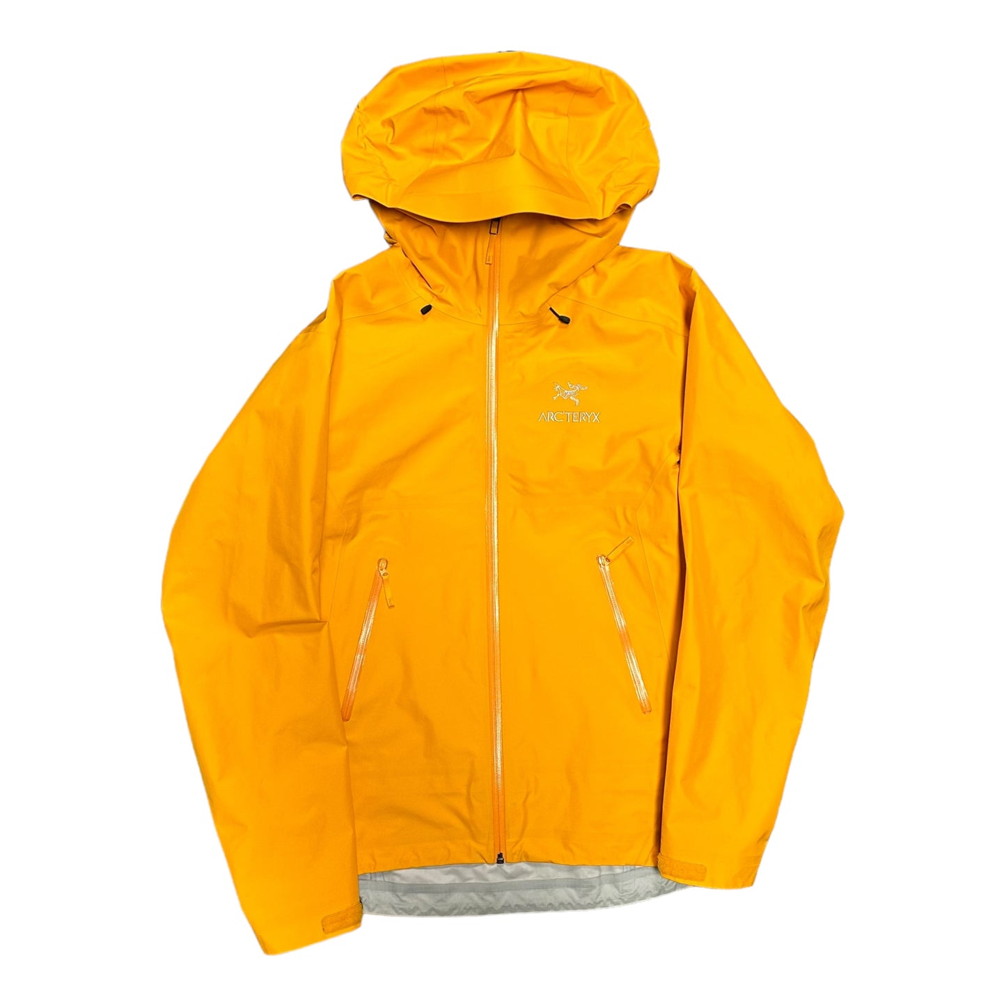 Yellow Arcteryx Goretex Jacket