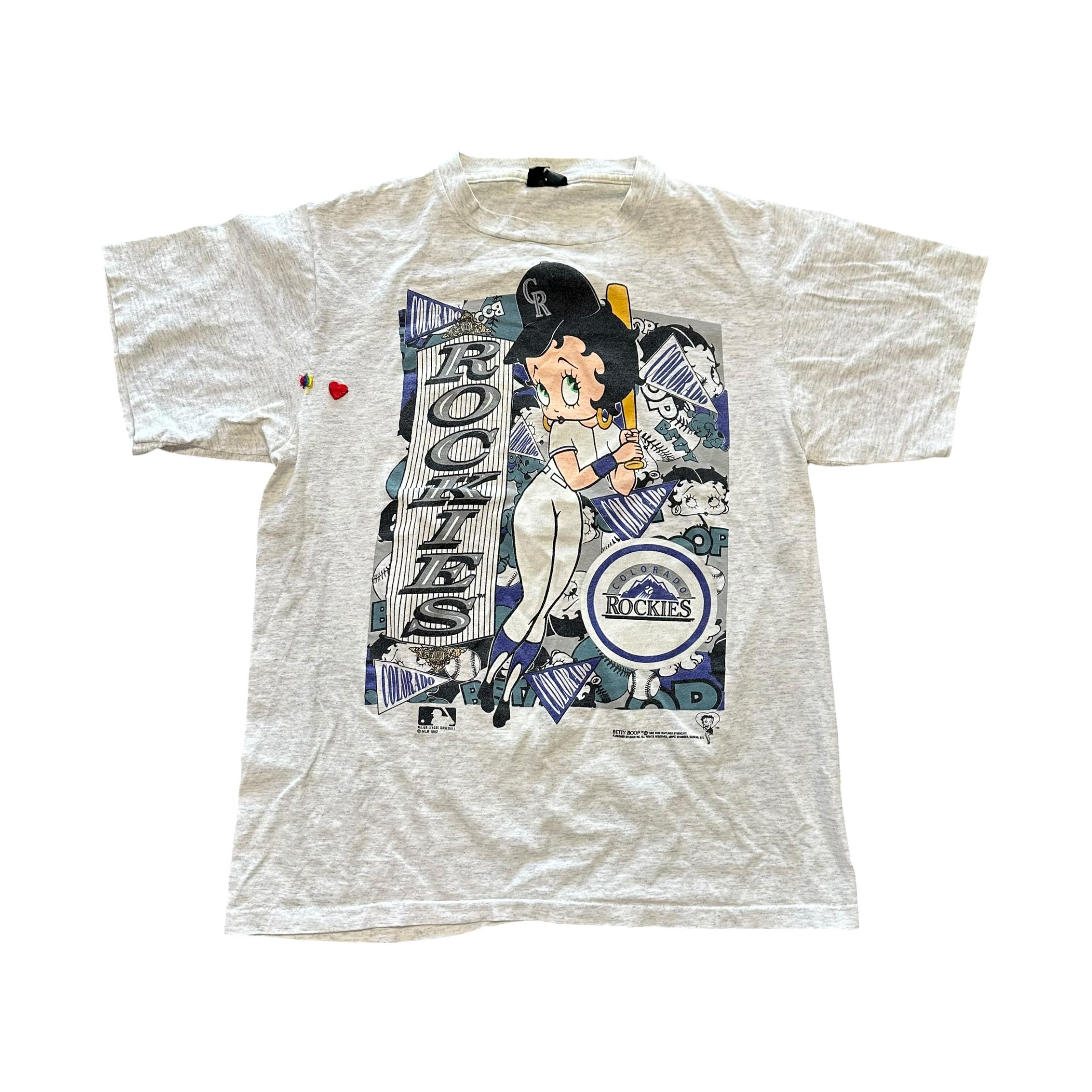 VINTAGE BETTY BOOP MLB TEE