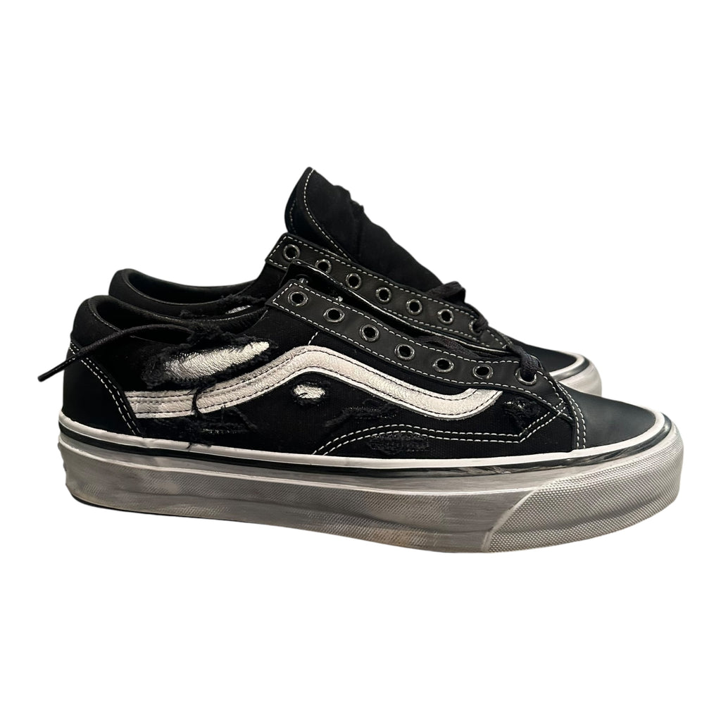NEW OTW Black Distressed Vibram Vans