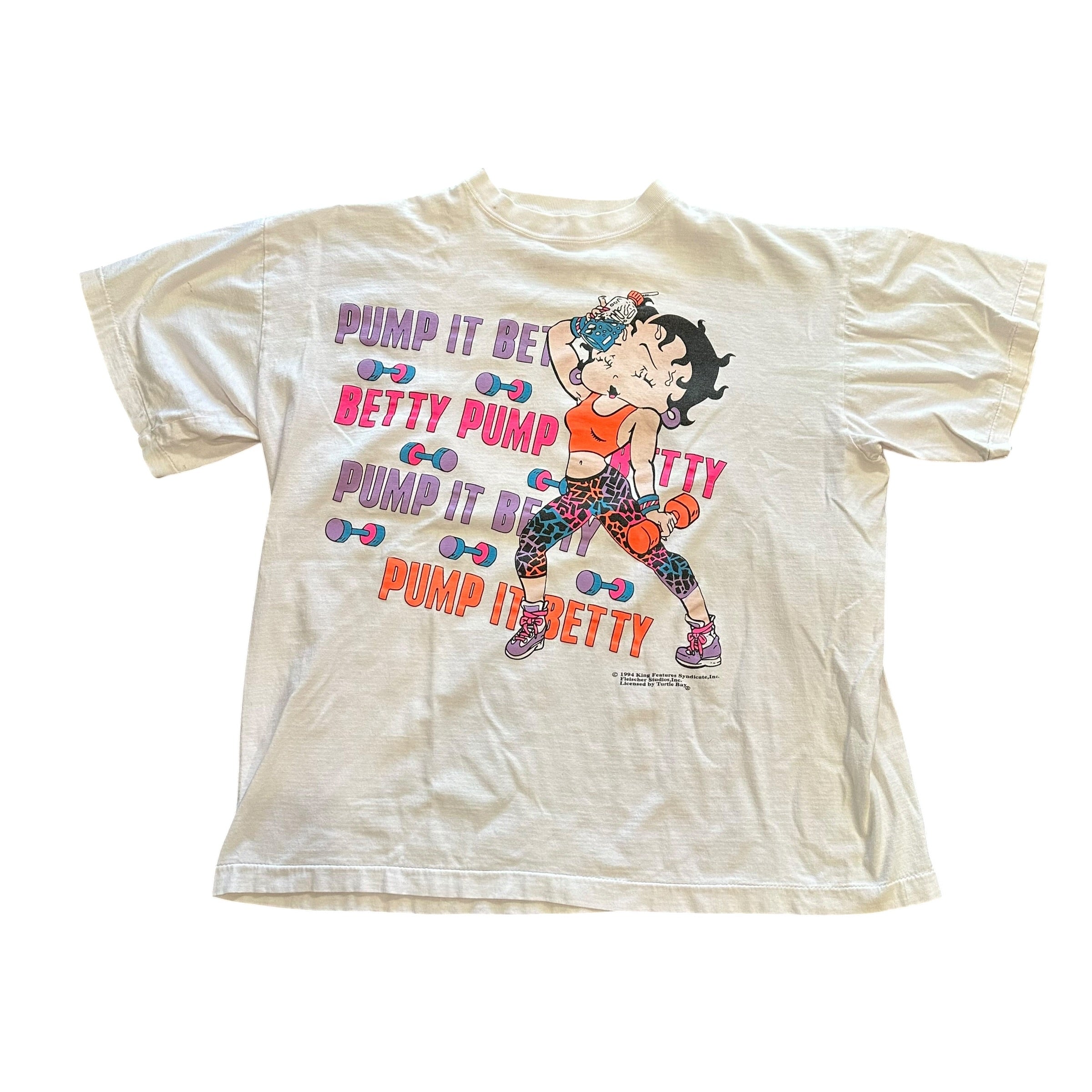 1994 Betty Boop "Pump It" Tee