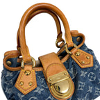 Louis Vuitton 2005 Monogram Denim Pleaty Bag
