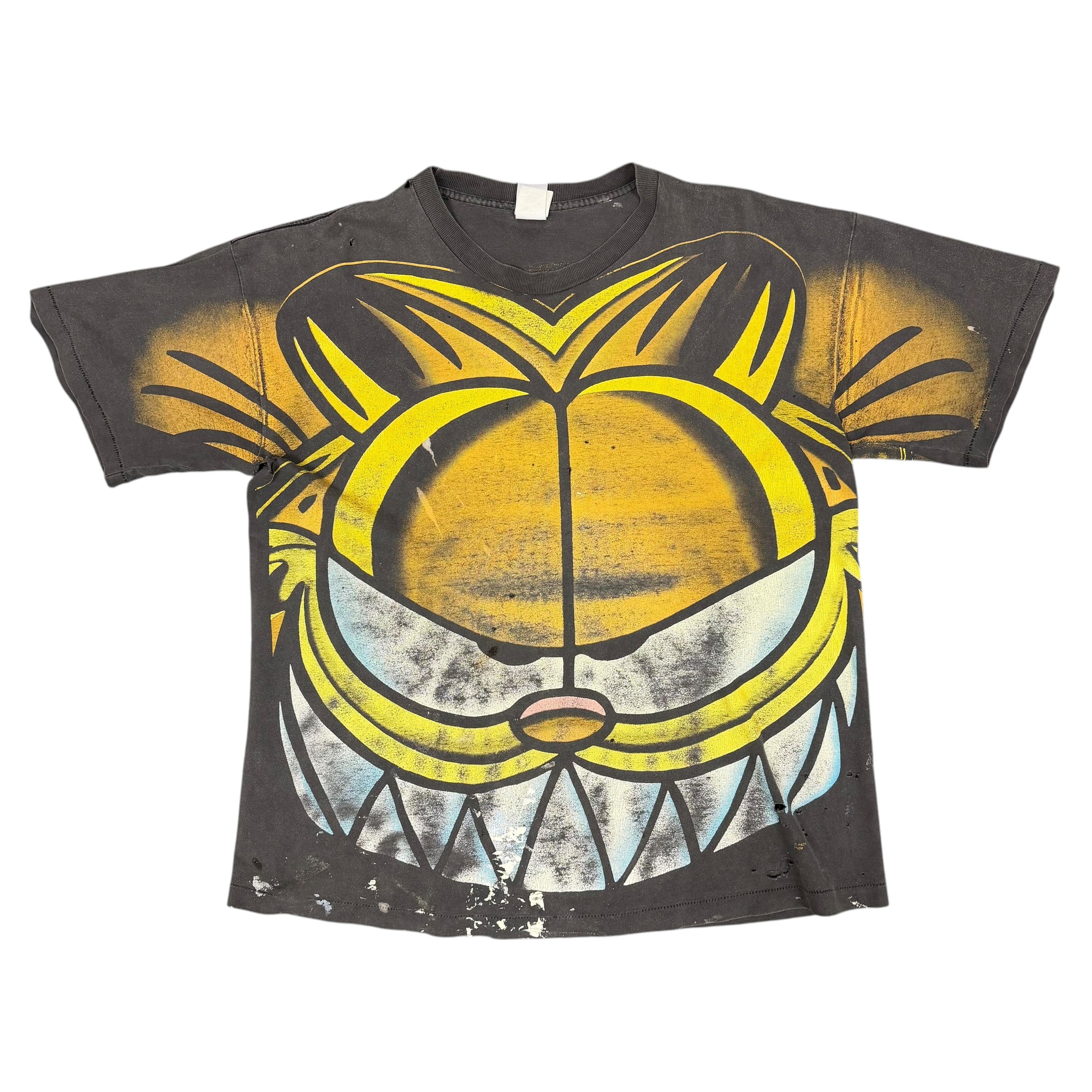 Gray Garfield Vintage Tee