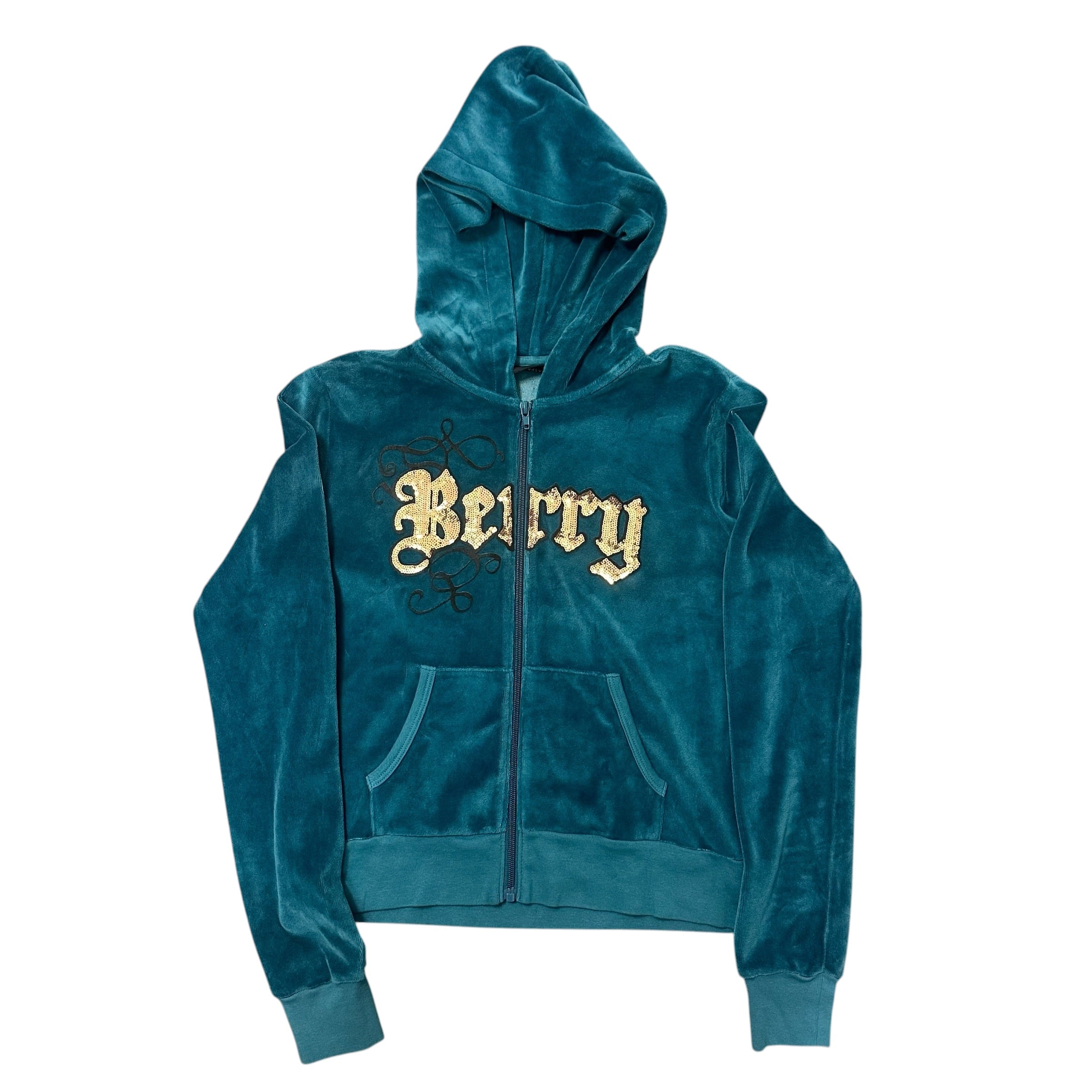 NEW GV Gallery Paris Hilton Velour Hoodie