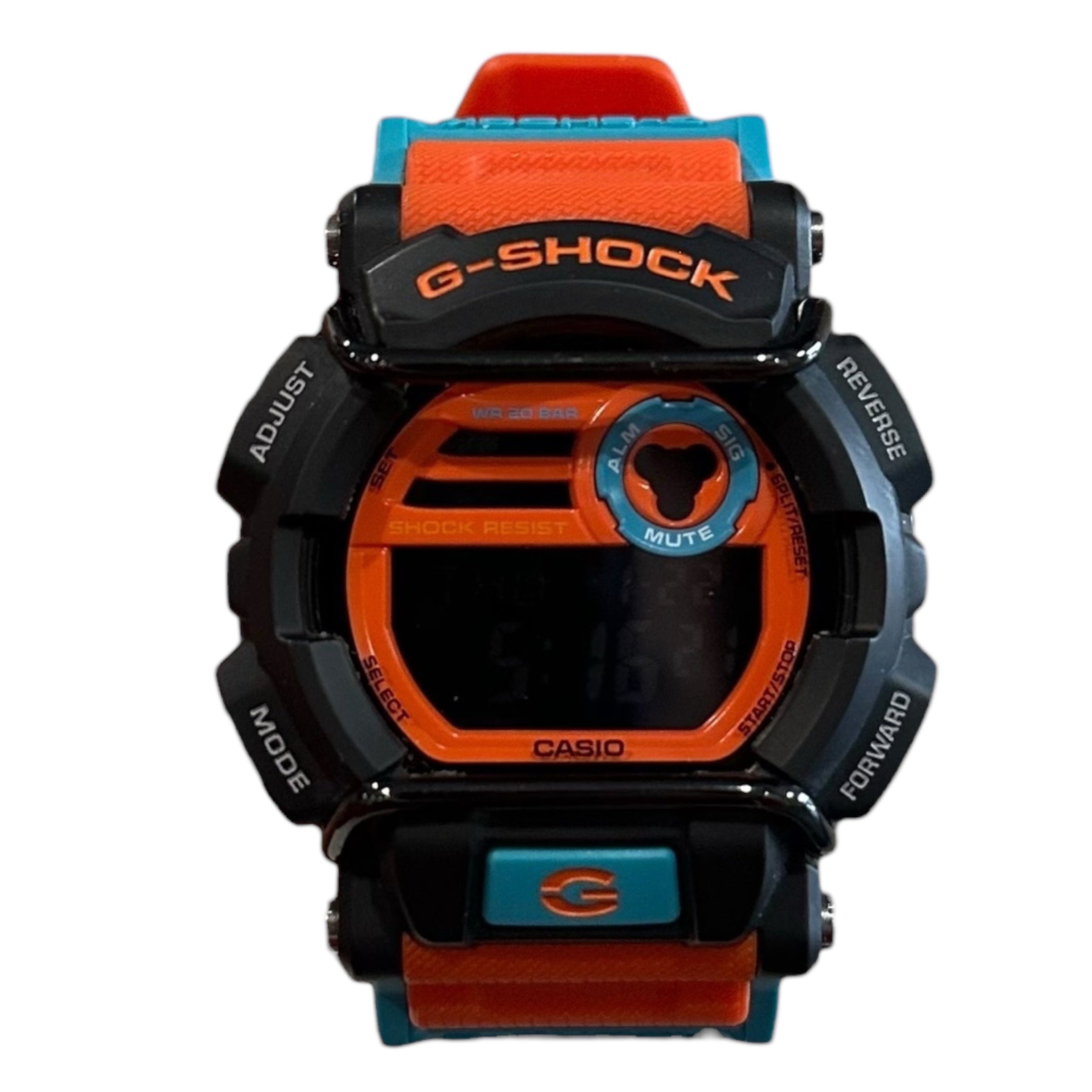 G-Shock Black/Orange/Blue Watch