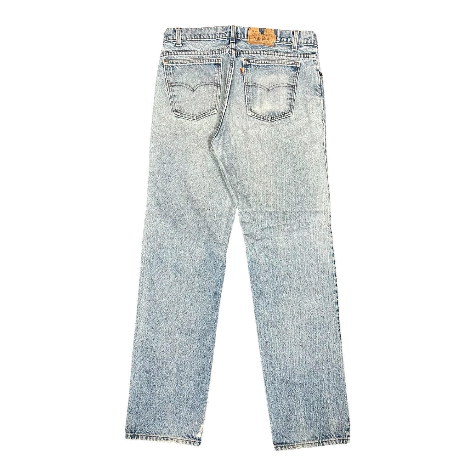 Levi’s Orange Tag Distressed Blue Jeans