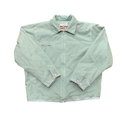 Turquoise Margiela Work Jacket