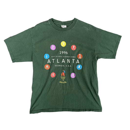 ‘96 Green ATL Olympic Summer Games Tee