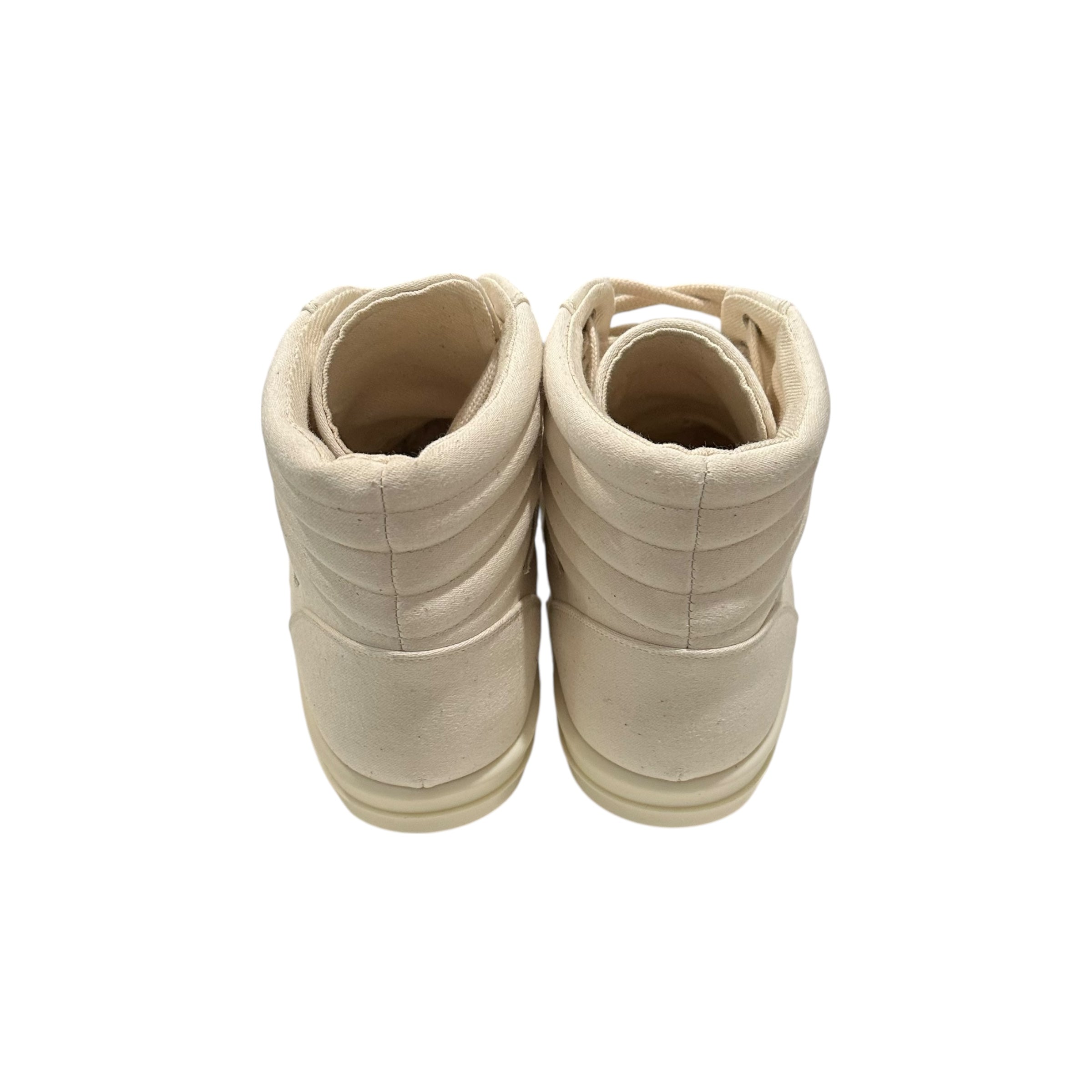 NEW Rick Owens Drkshdw Cream Vintage Sneakers