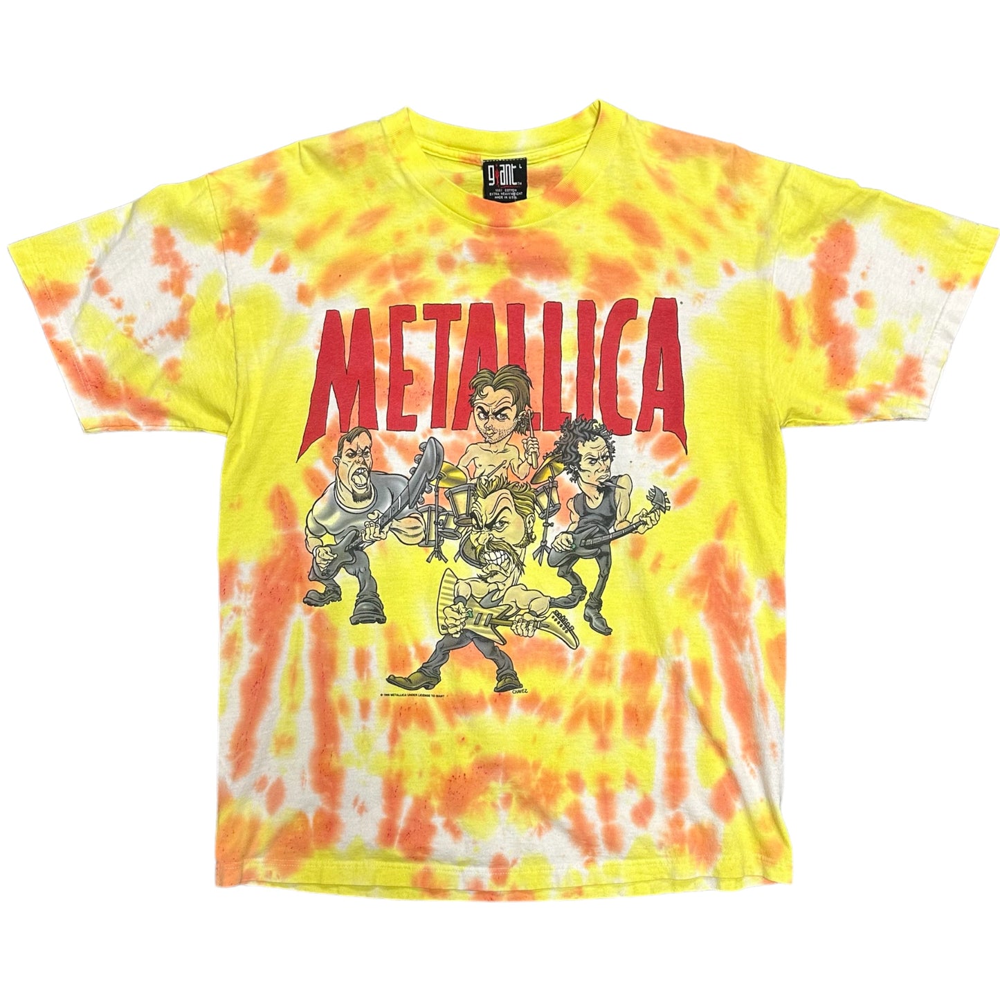 Metallica Tie Dye Tee '96