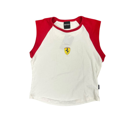 White Ferrari Tank