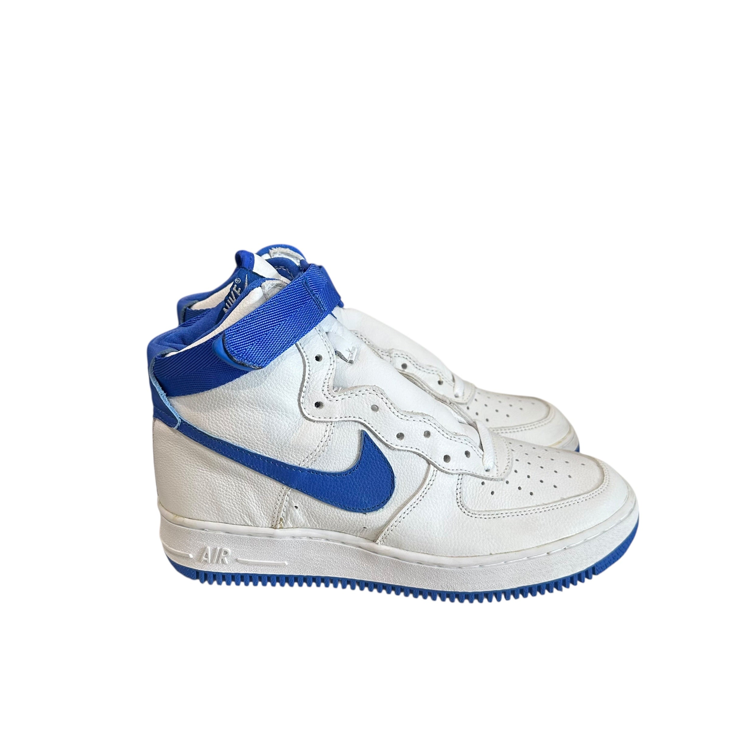 01’ Nike Air Force 1 OG High White Royal Blue