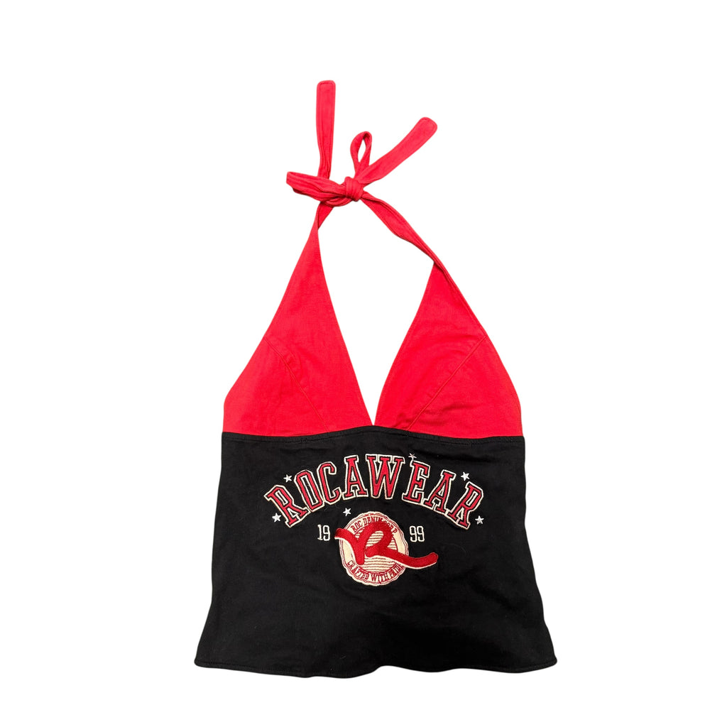 Rocawear Halter Top Red/Black FDWMNS