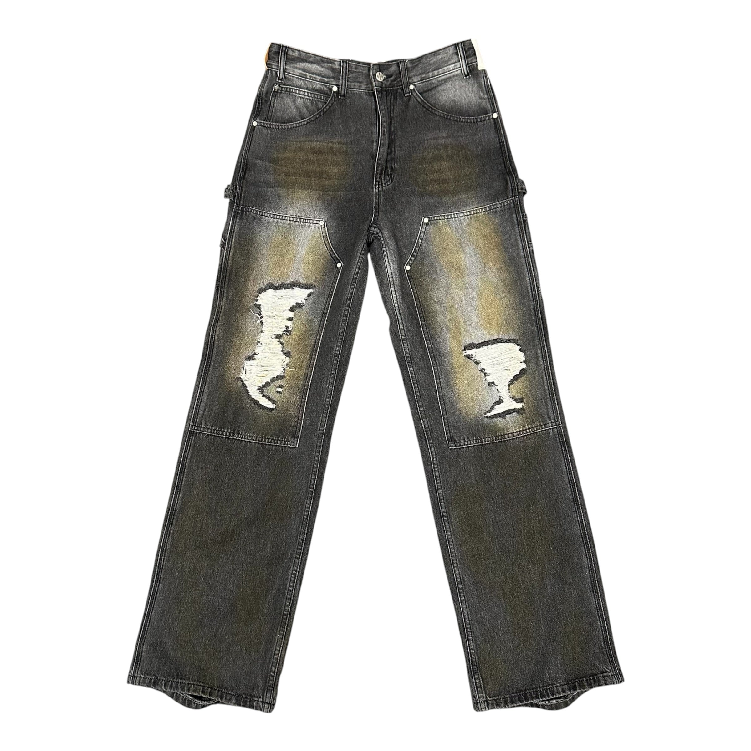 Plus One x Greedy Unit Denim Double Knee