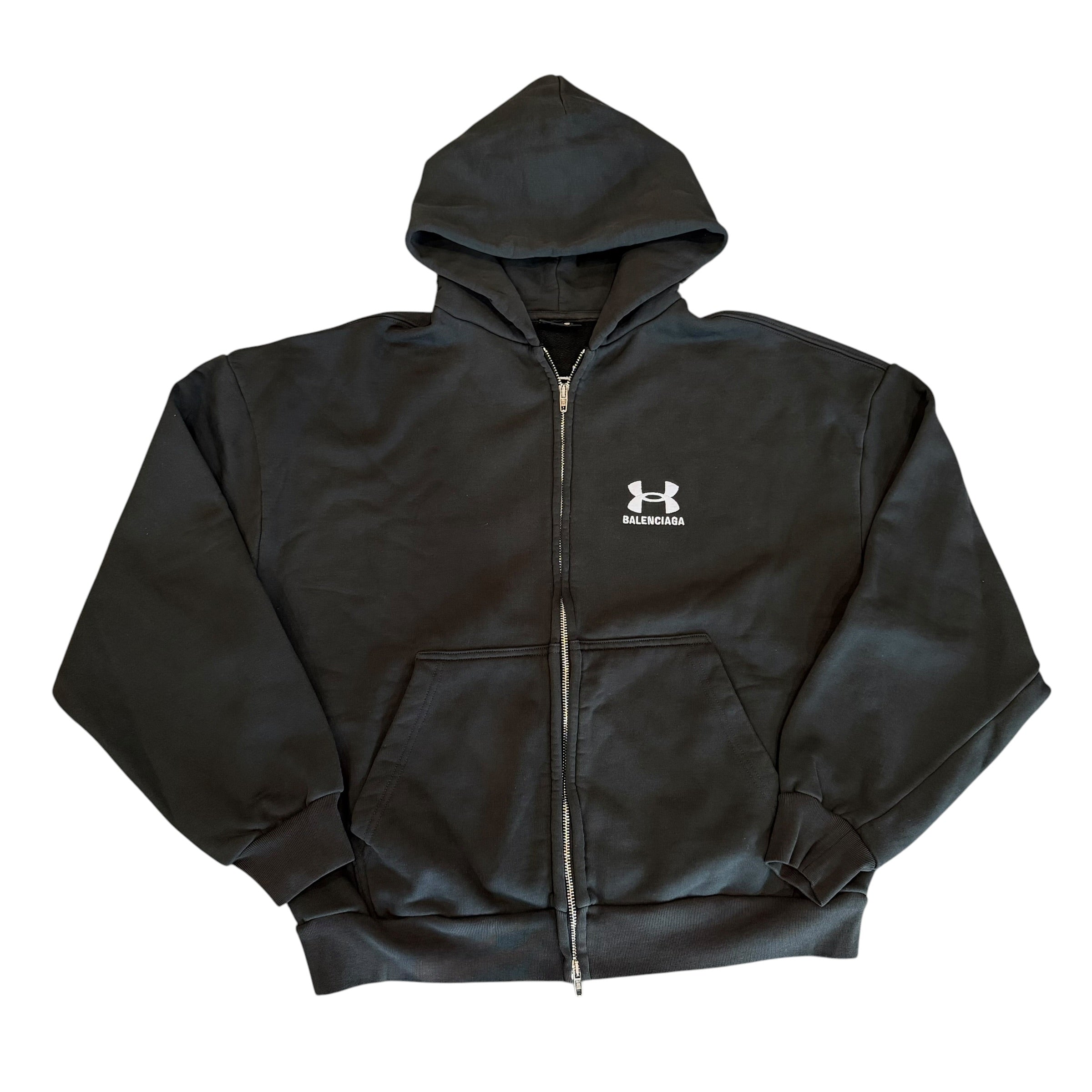 NEW Balenciaga x Under Armor Zip Up Hoodie