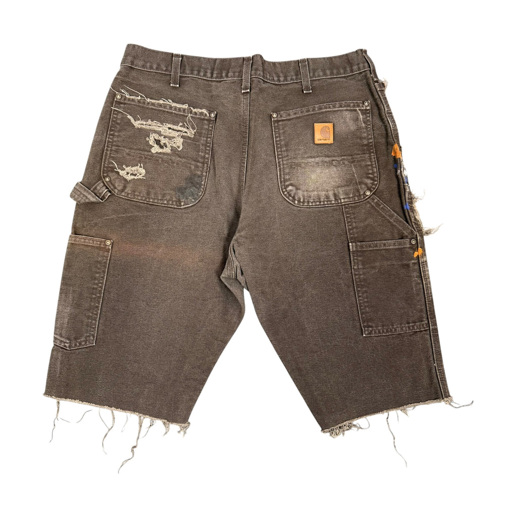 Brown Carhartt Double Knee Shorts