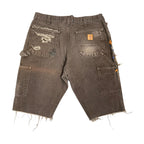 Brown Carhartt Double Knee Shorts