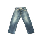 Vintage Evisu Denim Blue/Pink