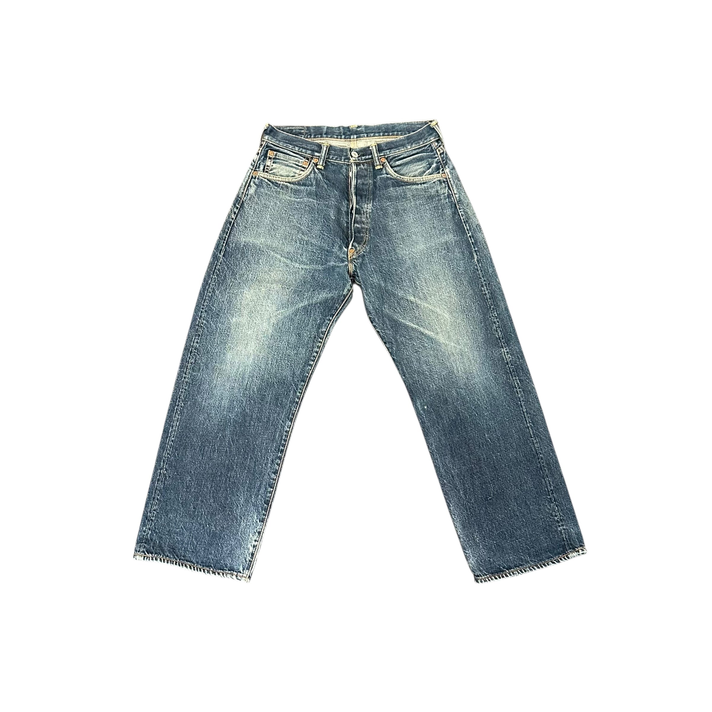 Vintage Evisu Denim Blue/Pink
