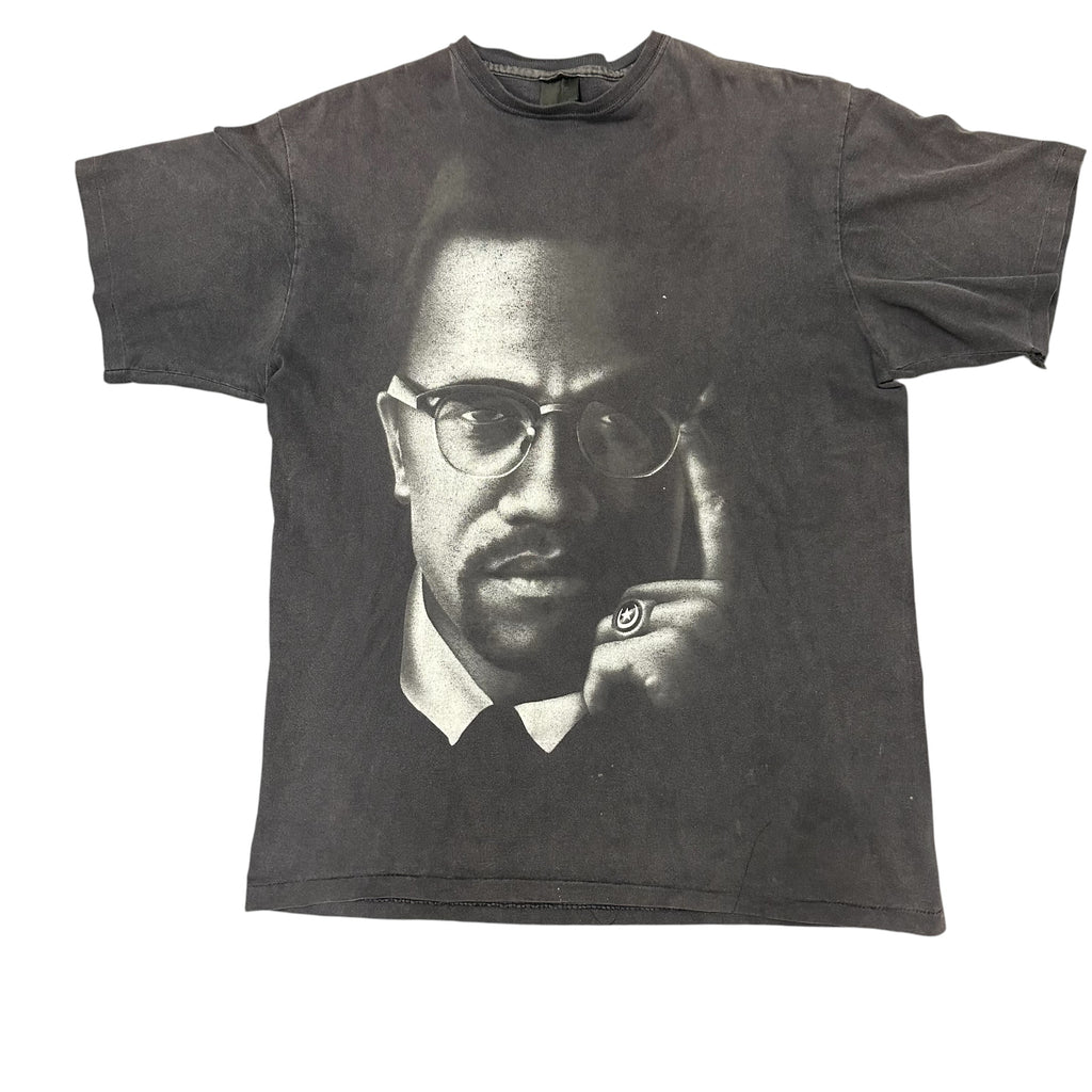 Vintage Malcom X Black Tee