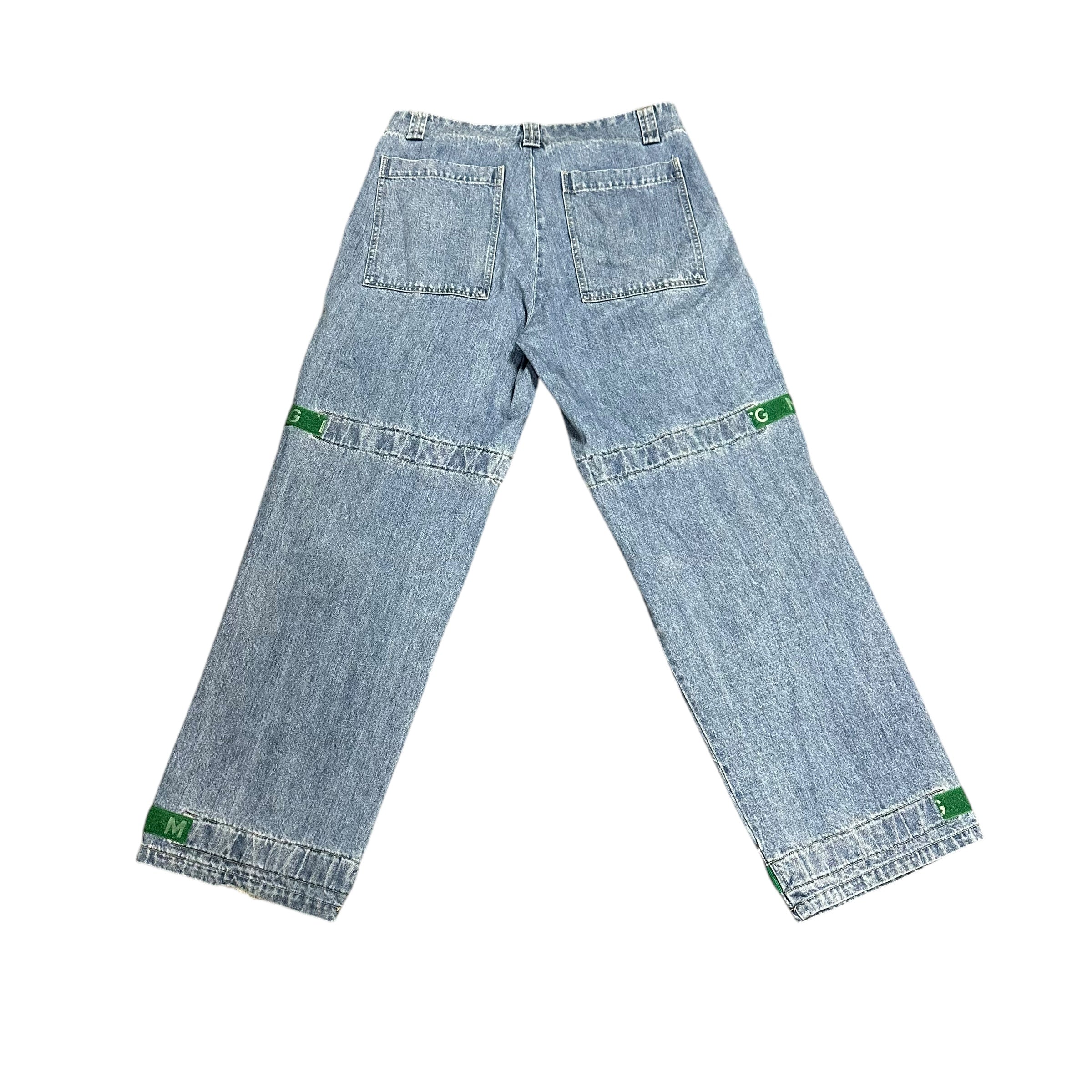 Vintage Girbaud Jeans Blue/Green