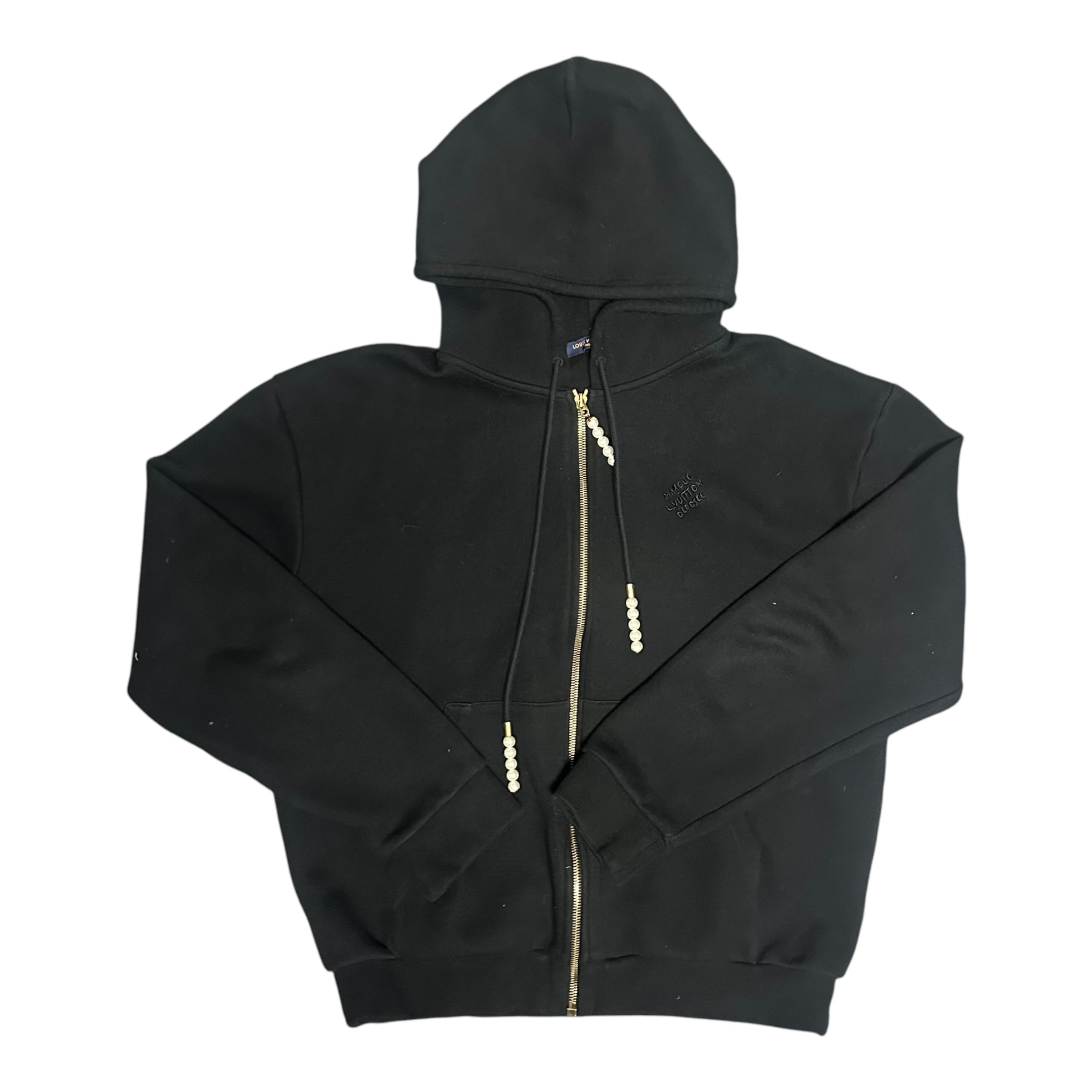 LOUIS VUITTON NYLON MONOGRAM LOGO HOODIE