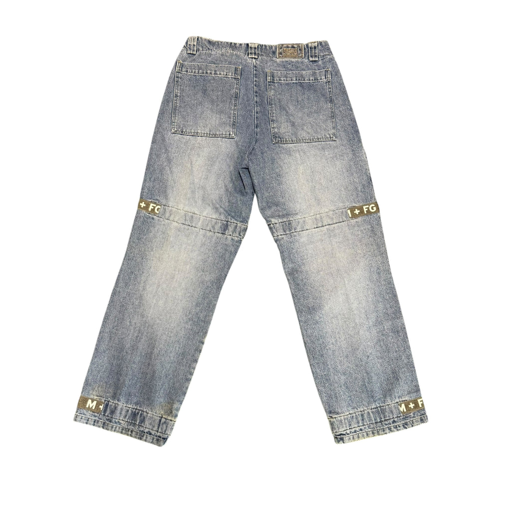 Vintage Girbaud Jeans Gray/White