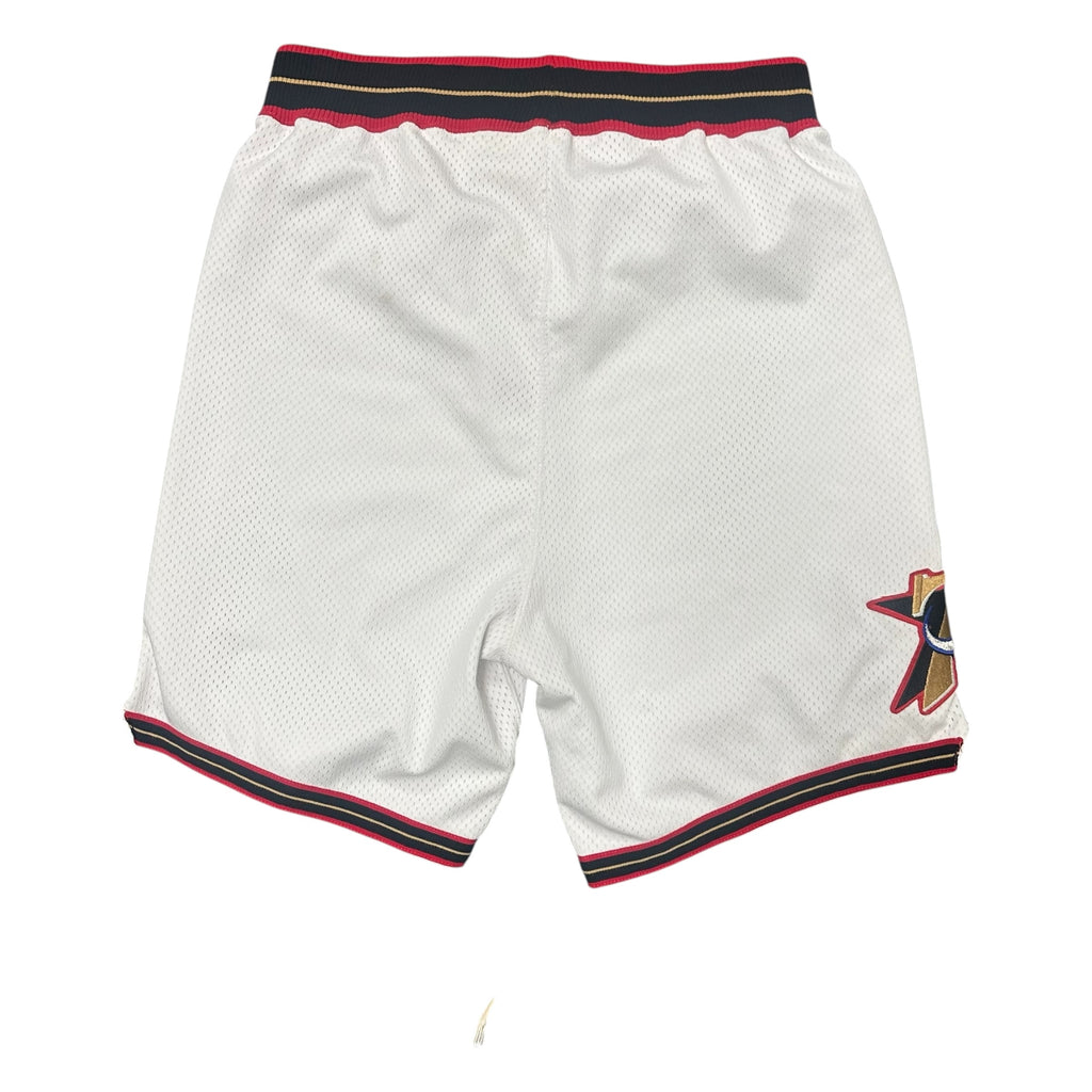 Vintage 76ers Basketball Shorts 'White'