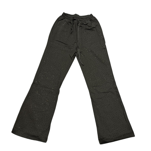 NEW Saint Vanity “Oreo” Black Flare Sweats