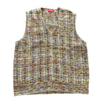 Supreme SS25 Speckled Zip Up Sweater Vest