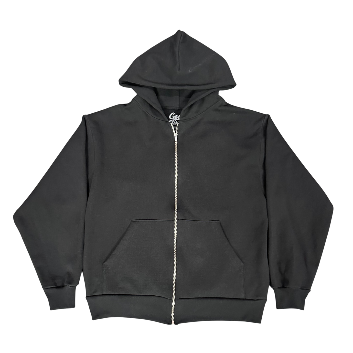 Good Times Black Zip Up Hoodie