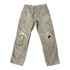 Vintage Carhartt Olive Green Distressed Double Knee(32x32)