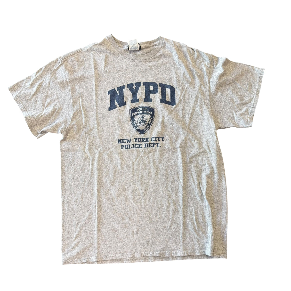 Vintage NYPD Grey Tee