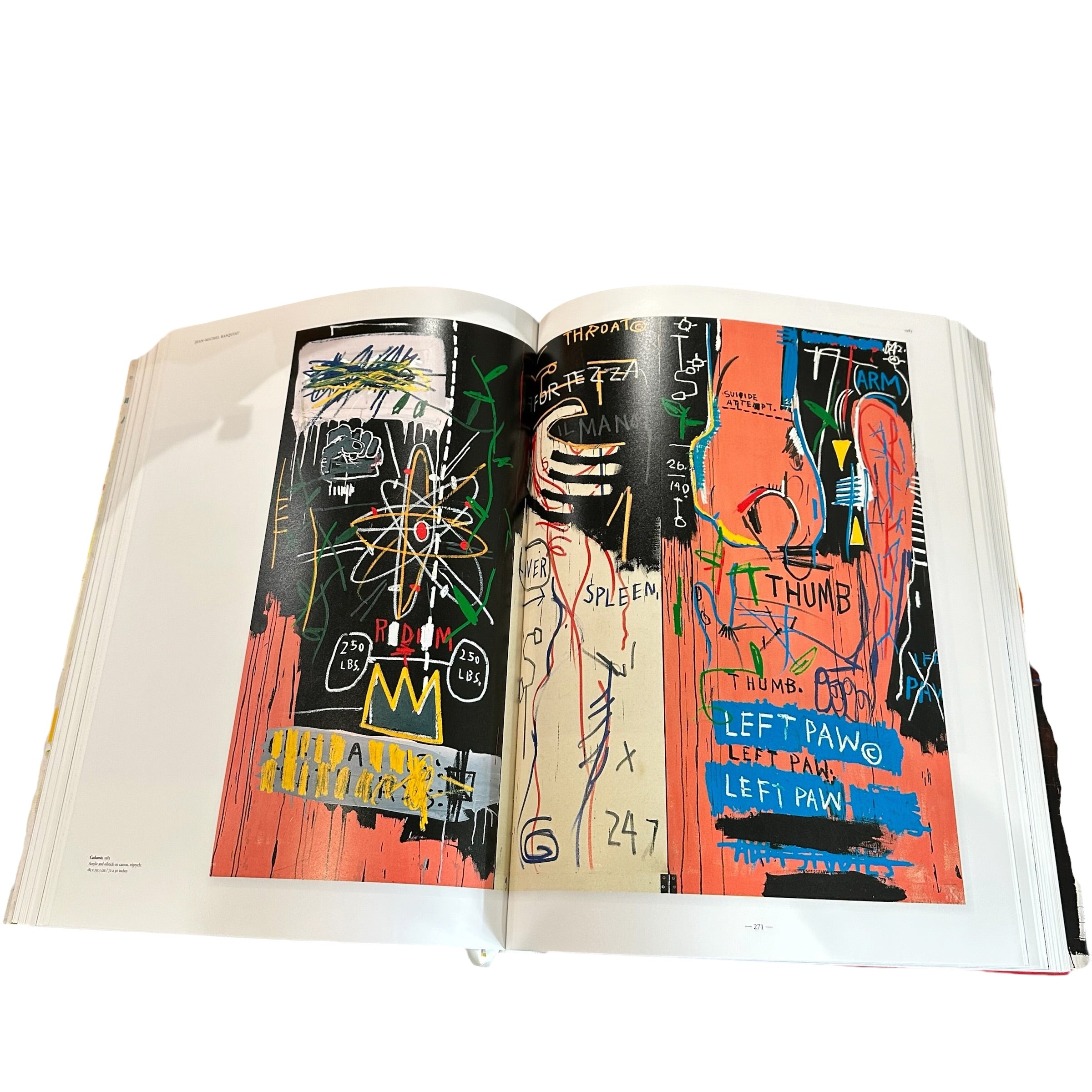 Jean-Michel Basquiat XXL Edition Book(15.5x12in)