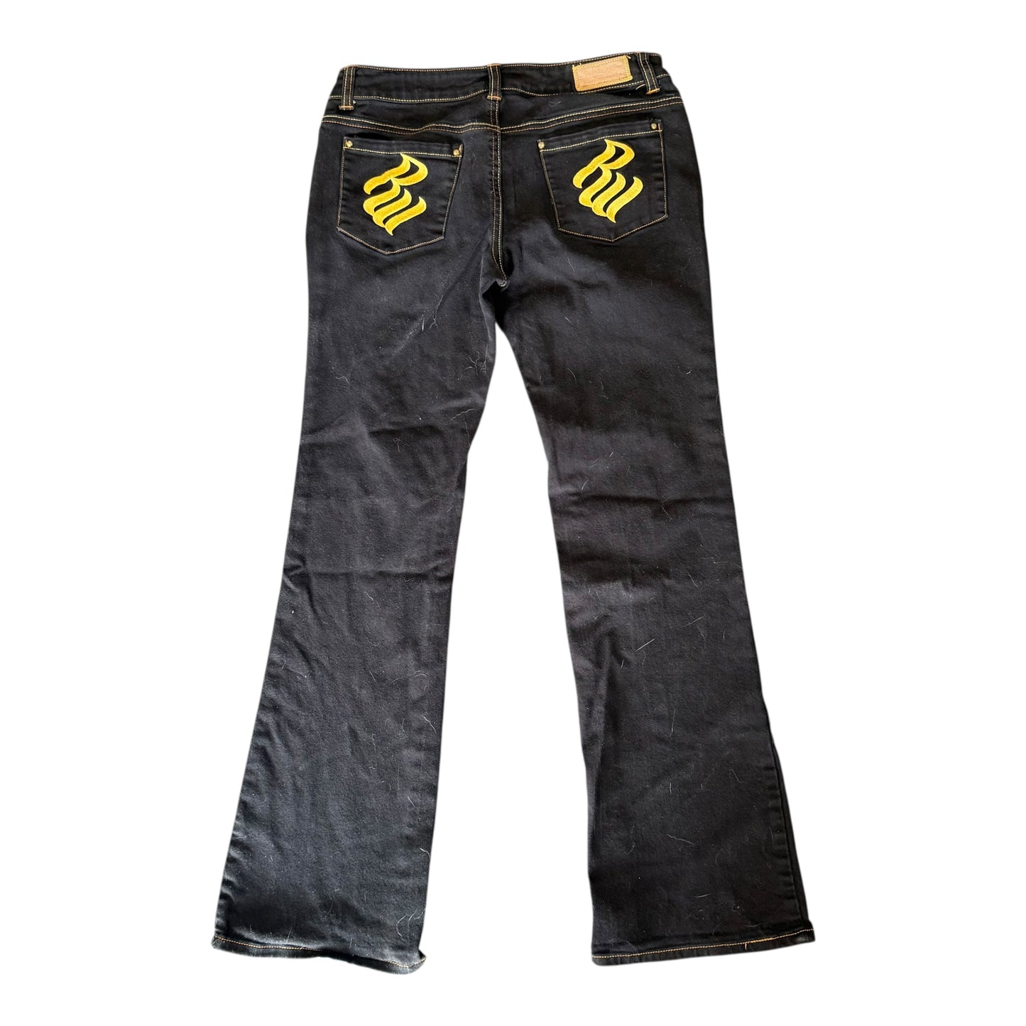 Black Rocawear Flare Jeans