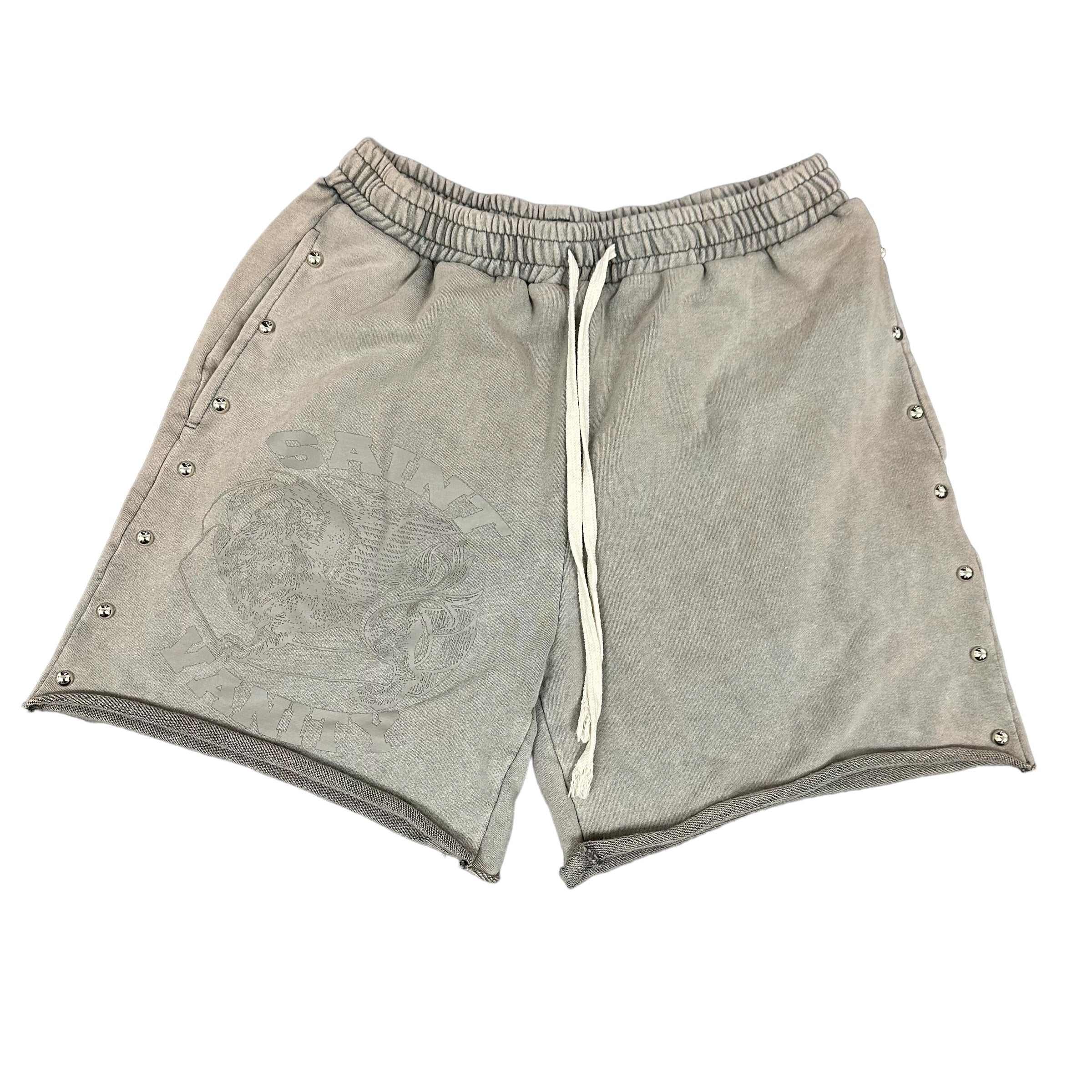 Saint Vanity Grey Studded Sweats