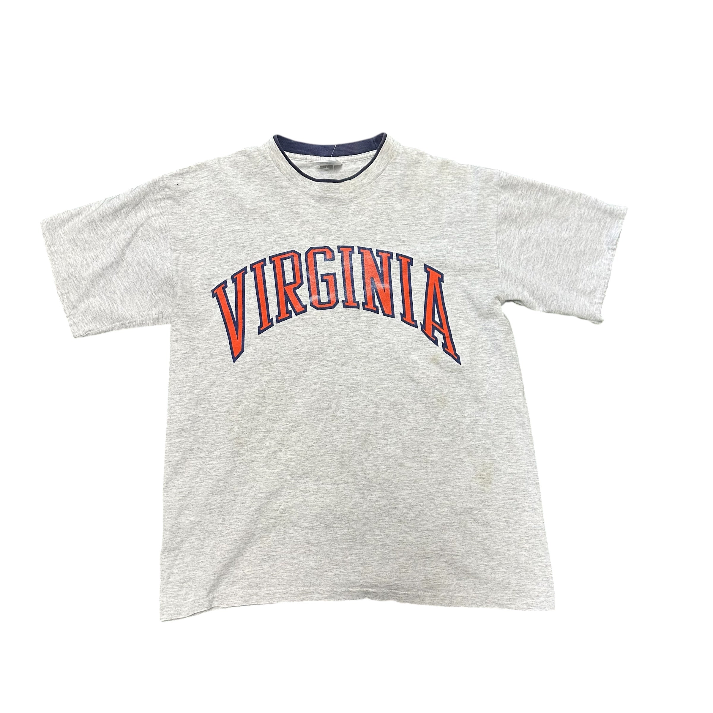 Vintage Virginia Grey/Navy Tee
