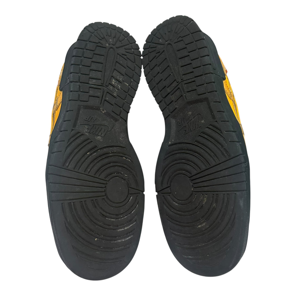 Off-White x Nike Rubber Dunk University Gold (No Box)