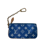 Louis Vuitton x Pharrell Williams Speedy P9 Bandoulière blue calfskin leather Wallet