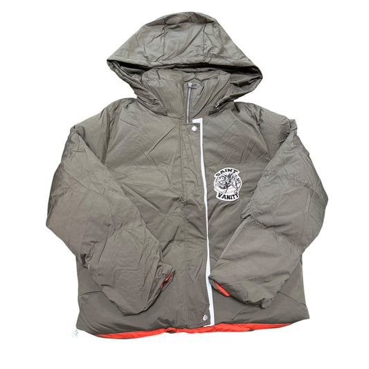 NEW Saint Vanity Green Puffer Jacket