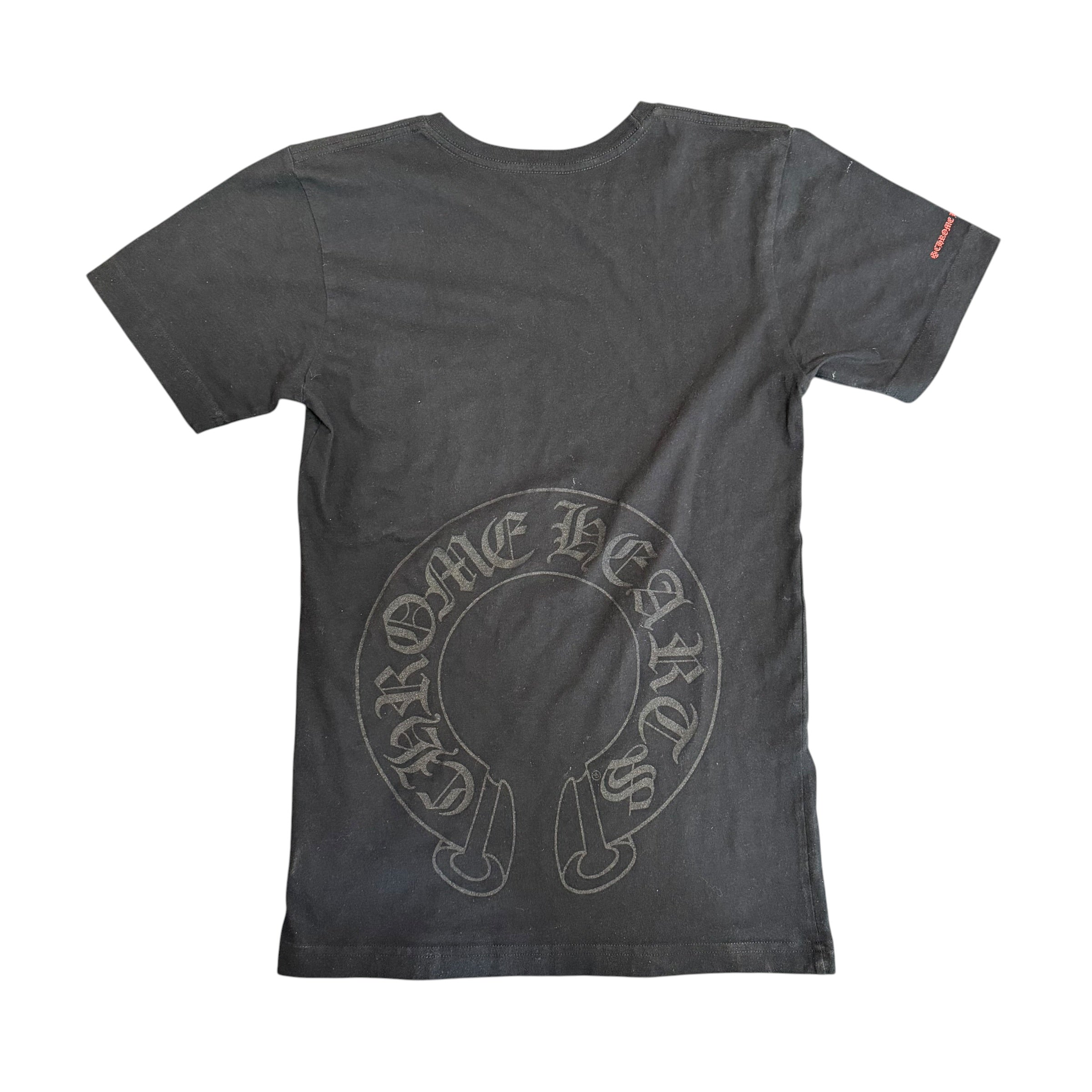 Chrome Hearts Red Scroll Pocket Tee