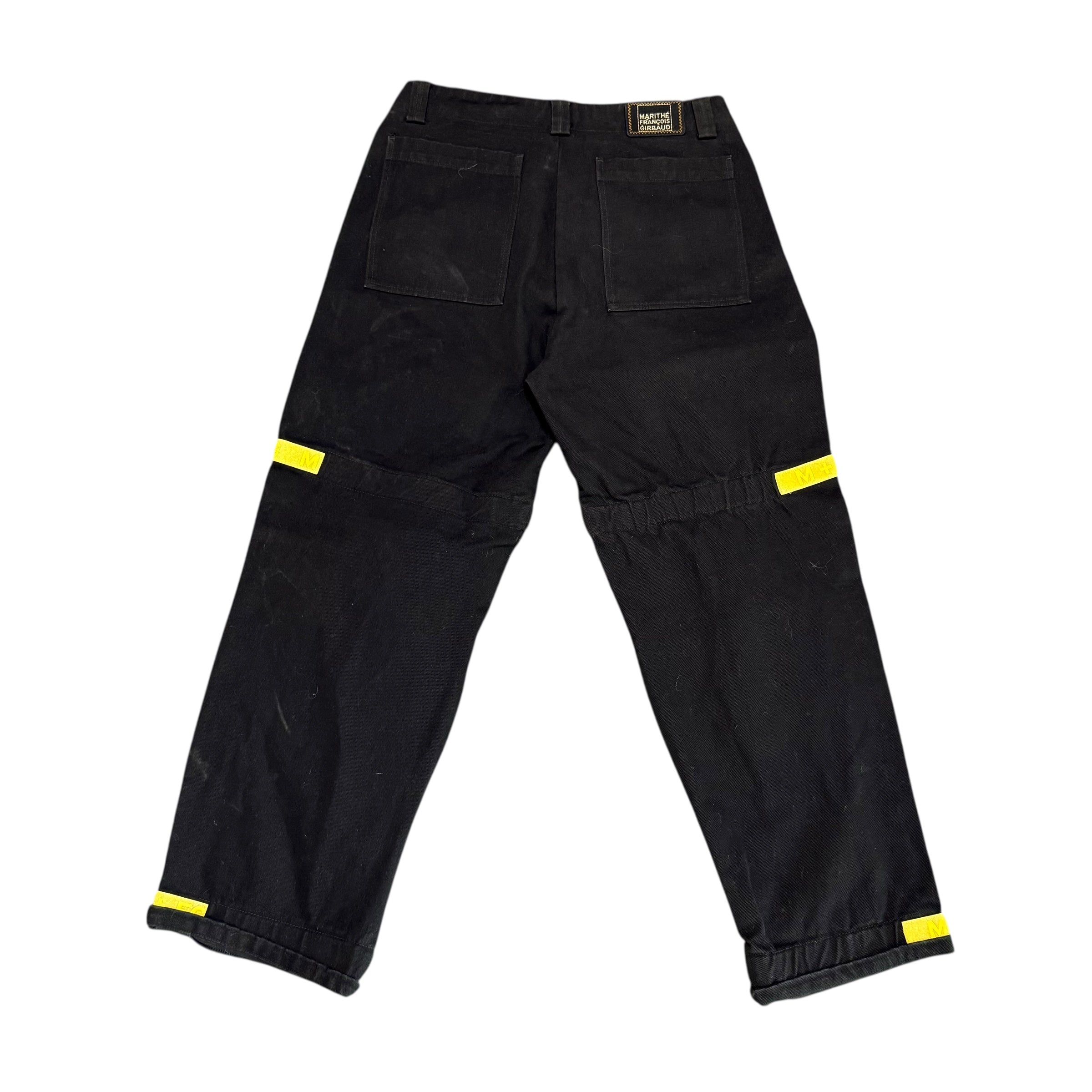 Vintage Girbaud Jeans Black/Yellow