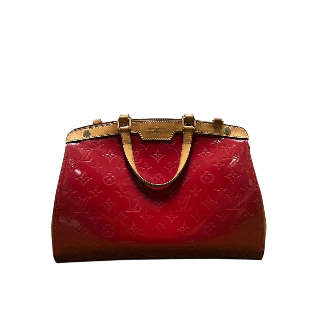 Louis Vuitton Vernis Blair MM Hand Bag “Red”