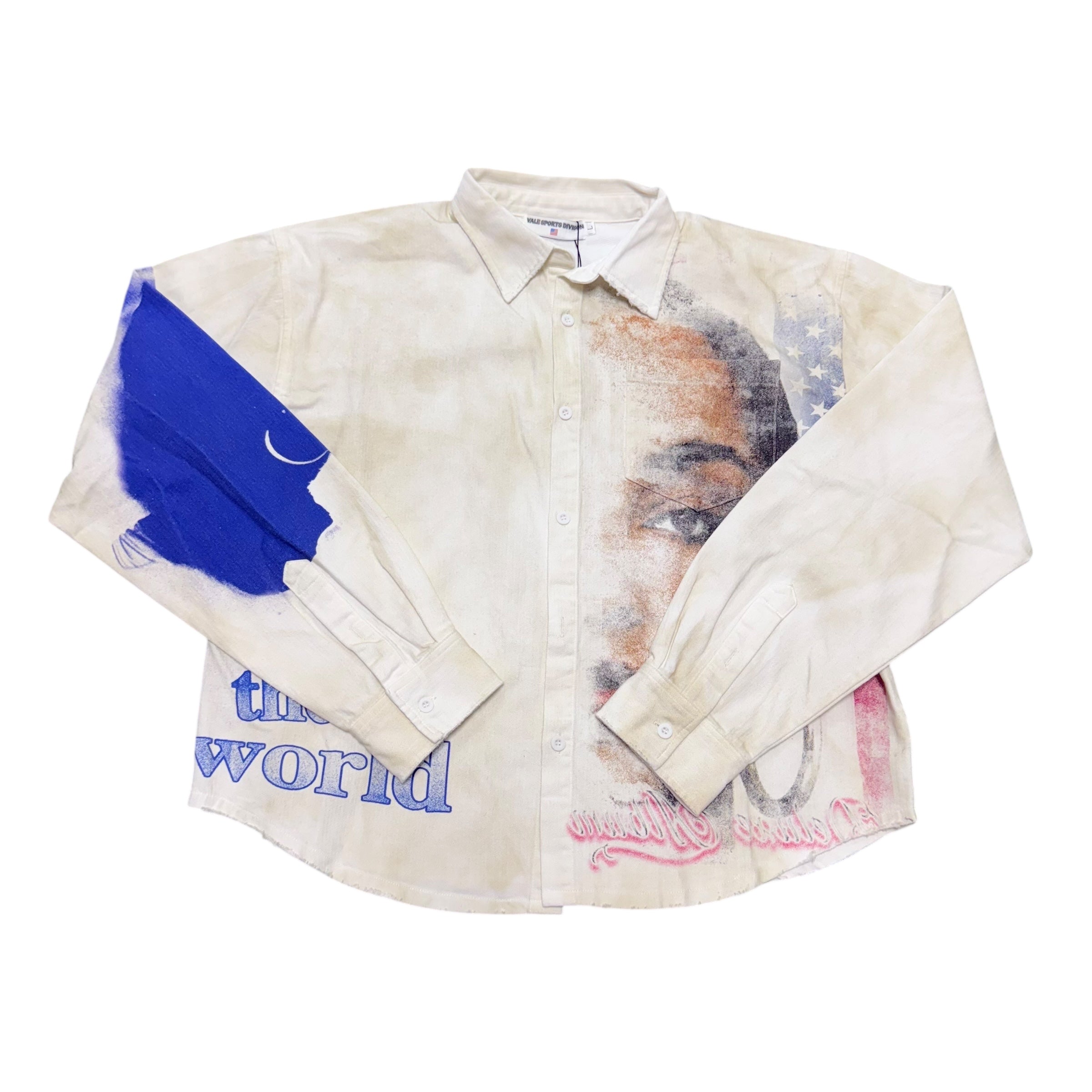 Brand New Vale Freedom Button Up Cream
