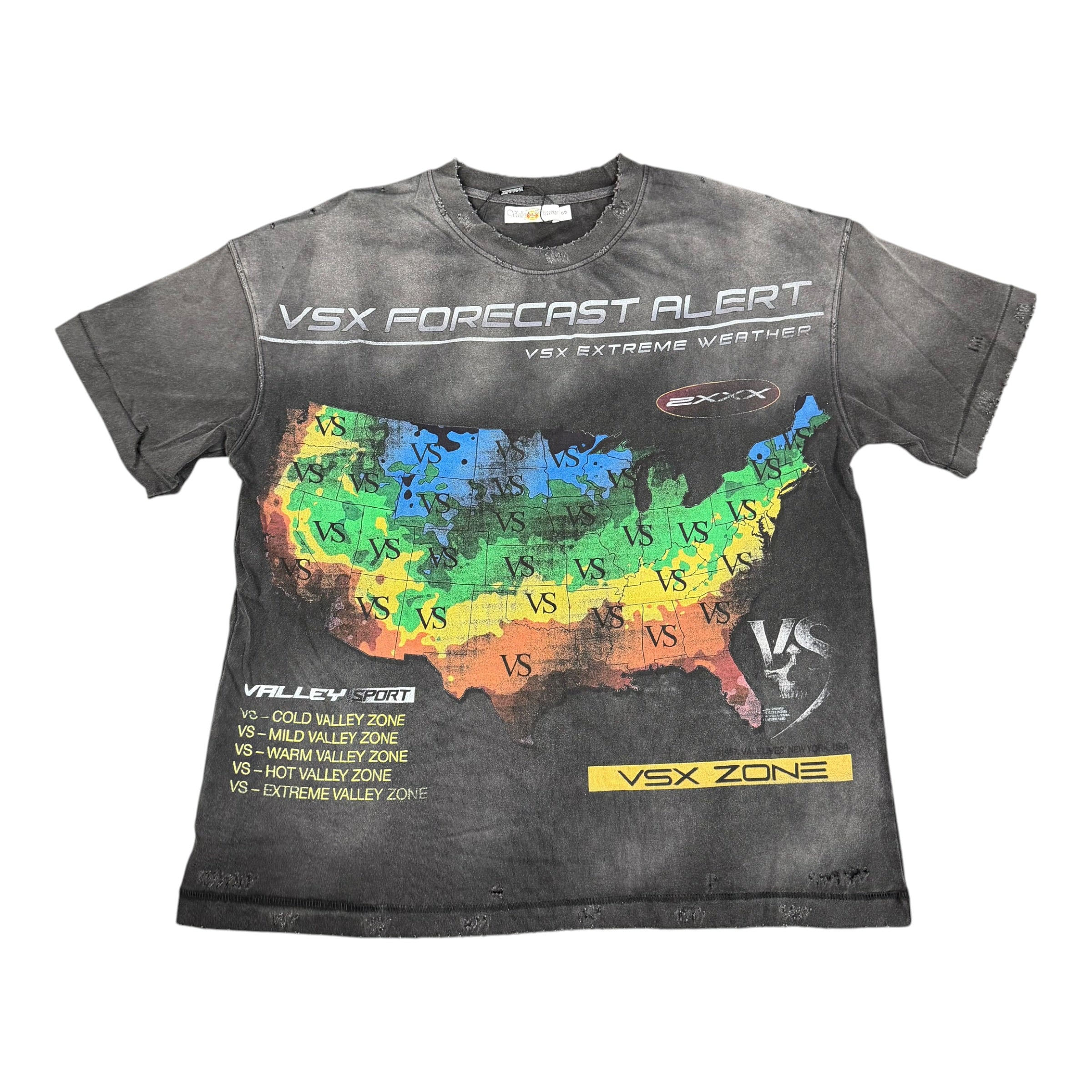 NEW Vale Forever “Weatherman” Black Tee