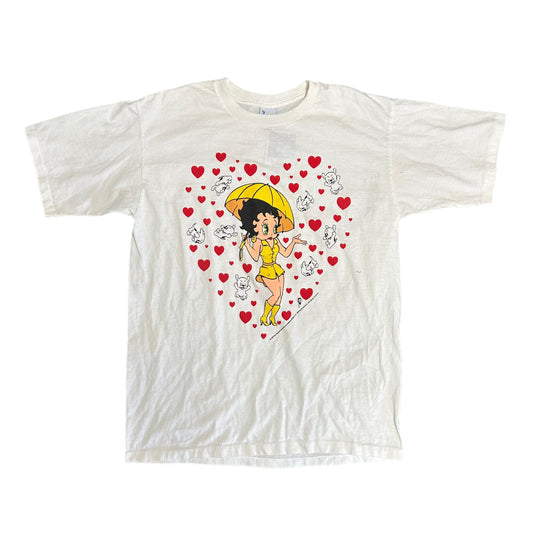 Betty Boop Raining Hearts Tee